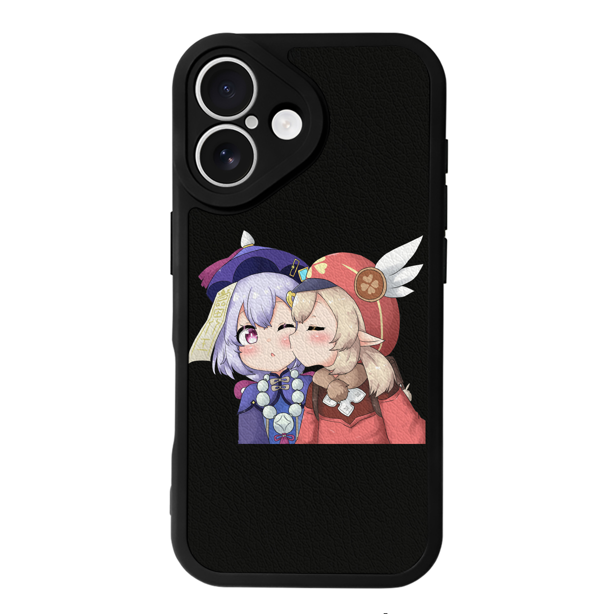 げんし神 七七 なな  genshin Nana 【iPhone 16シリーズ対応】シリコンスマホケース（レザー調） 材質：シリコン